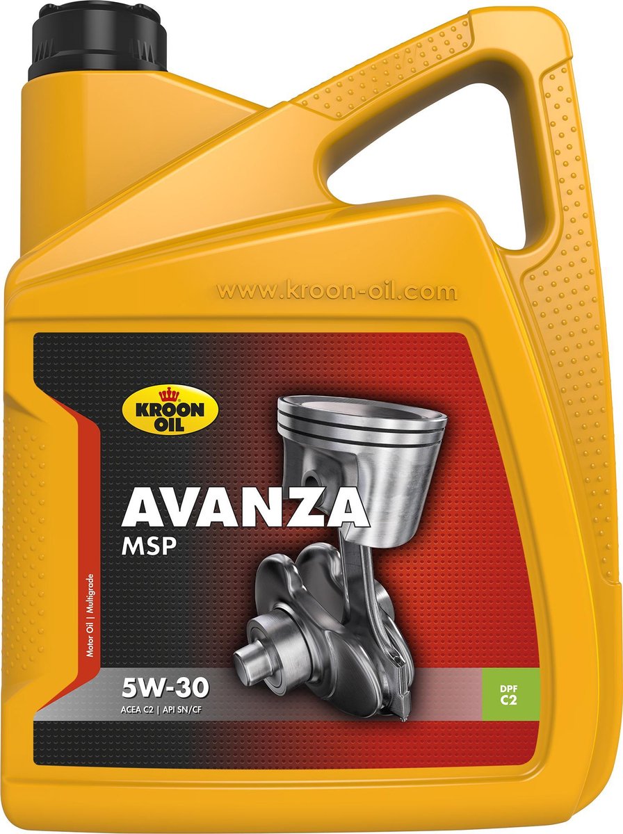 Kroon-Oil Avanza MSP 5w30 - Motorolie - 5L