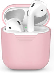Siliconen Beschermhoes Cover voor Apple AirPods Case - Licht Roze