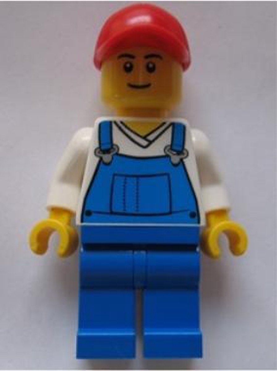 LEGO City Bouwvakker in Overal Minifiguur (cty0636)