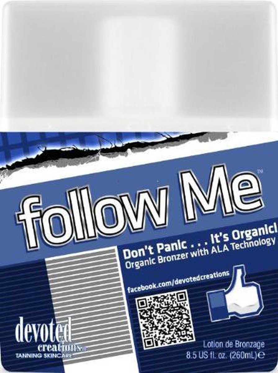 Devoted Creations Follow Me Organic Bronzing Crème Oil 260ml