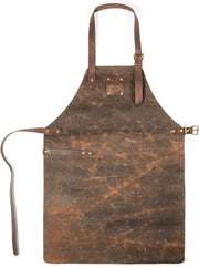 Kirami - Leren BBQ schort - made in Finland