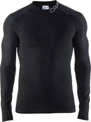 Craft Warm Intensity Cn Ls Thermoshirt Heren - Black/Black - Maat XL