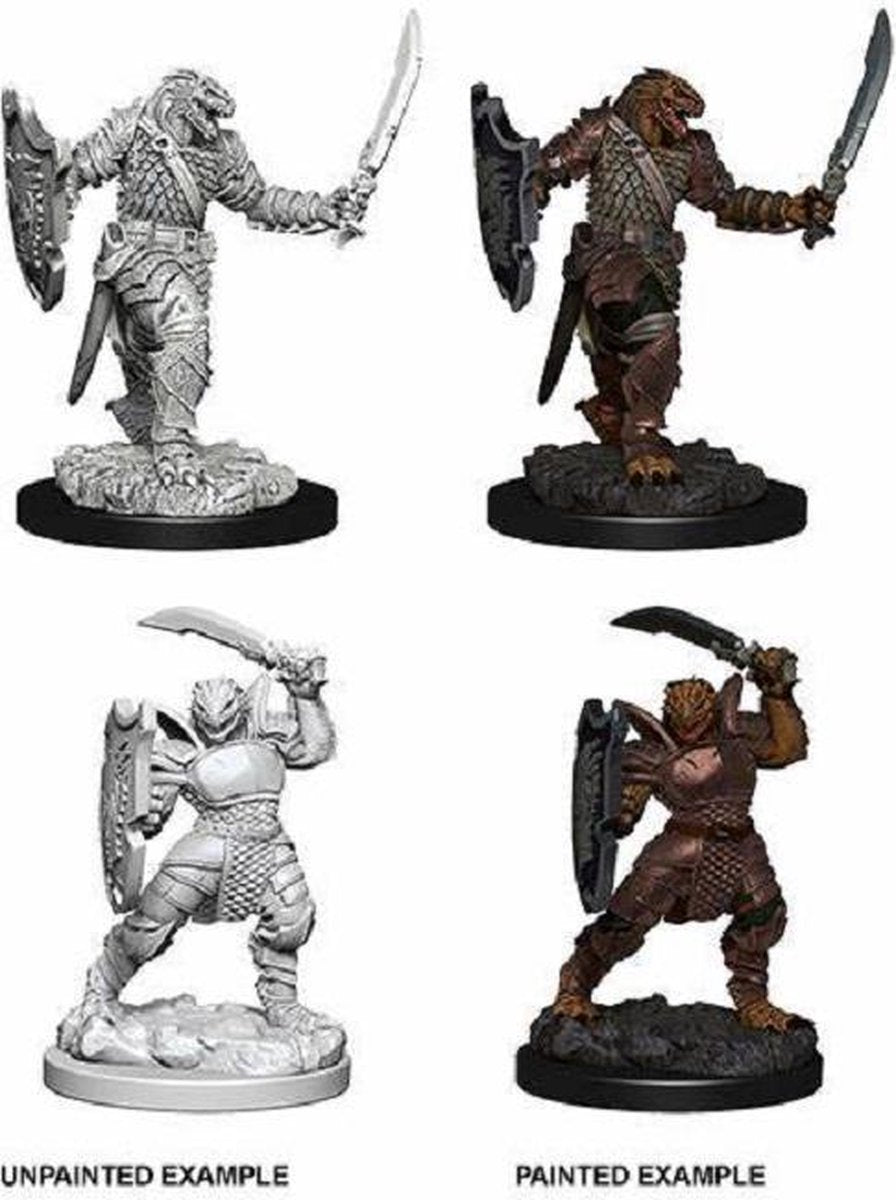 D&D Miniatures Dragonborn Female Paladin - EN