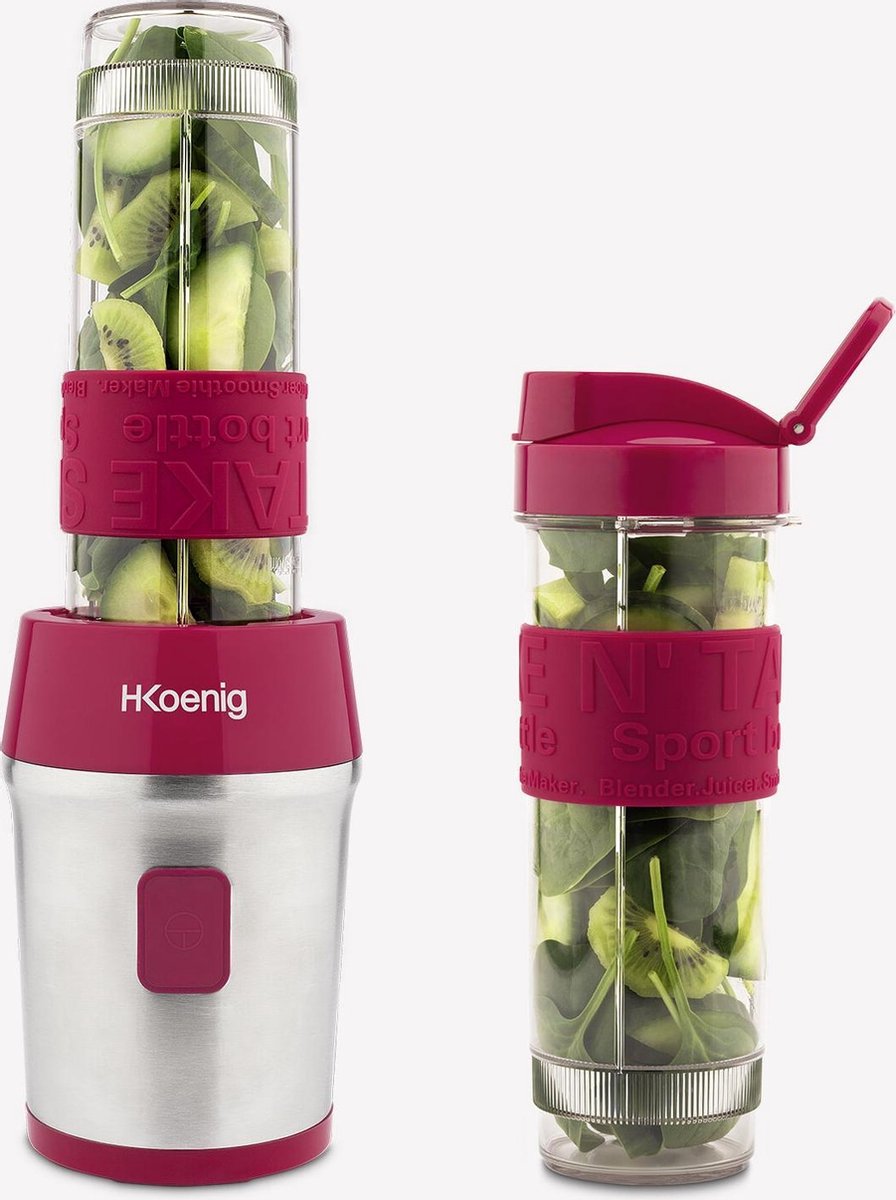 H. KOENIG BLENDER TO GO MET DRINKBEKERS