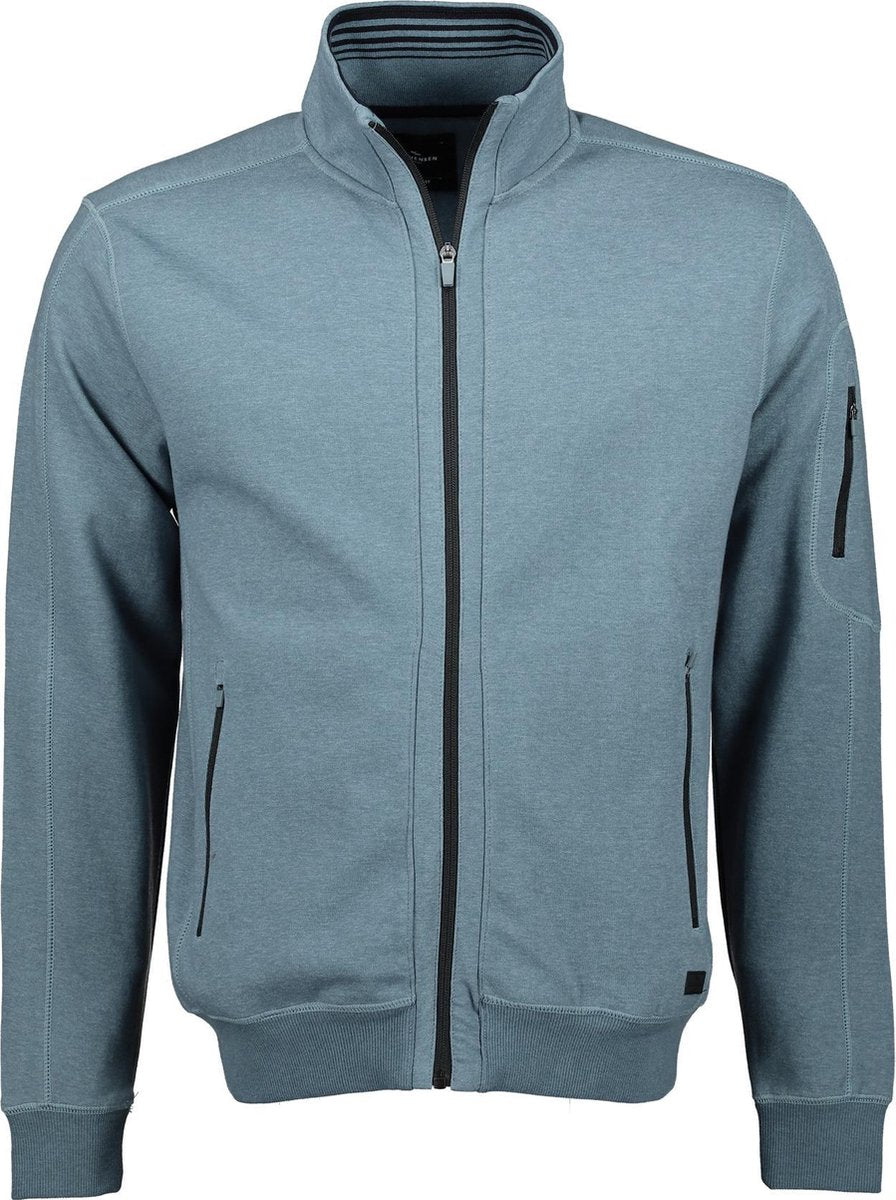 Jac Hensen Vest - Modern Fit - Blauw - 6XL Grote Maten