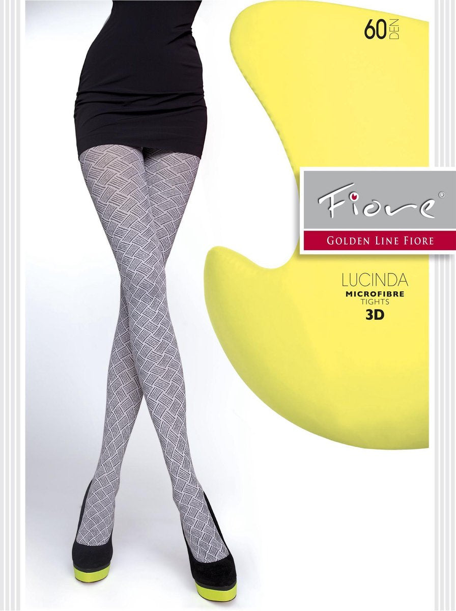 Graphite grijze fantasie Panty - Lucinda 4