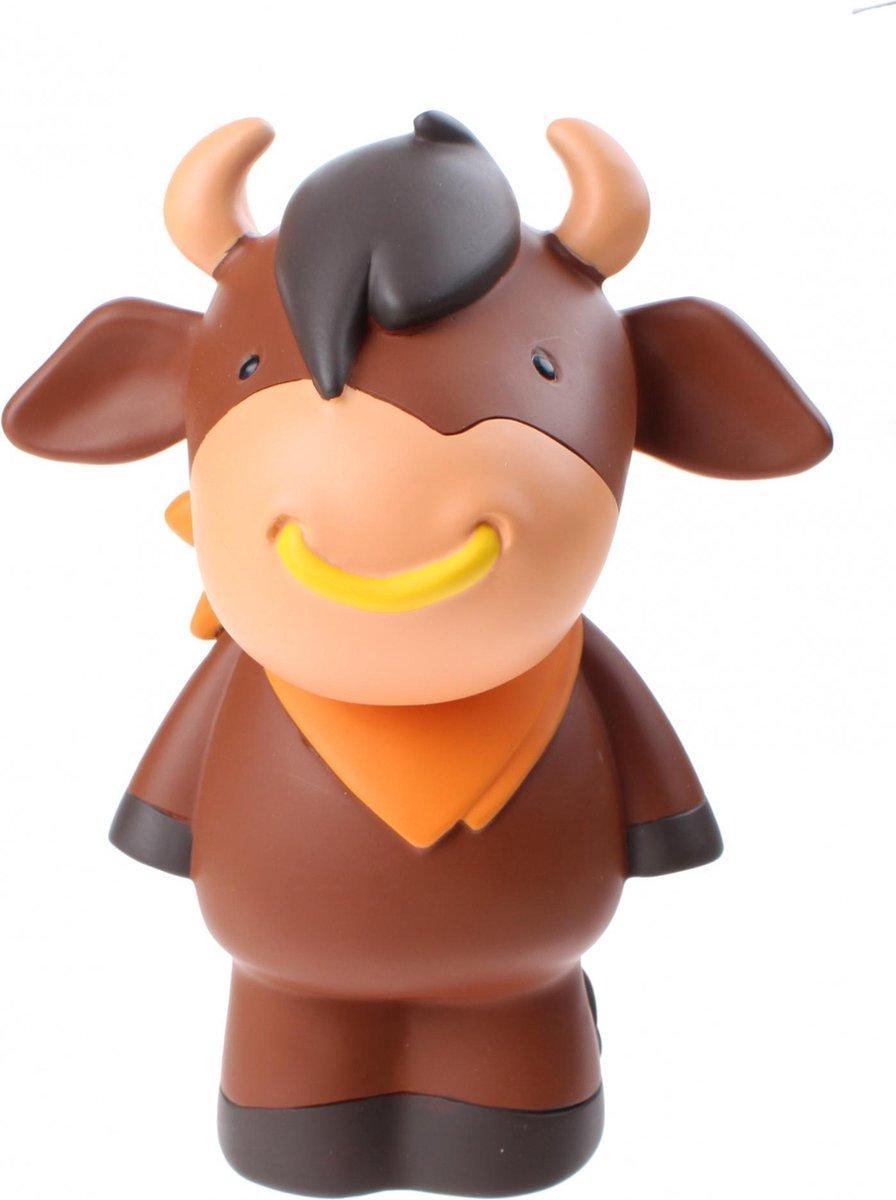Miss B Spaarpot Stier bruin - 23 cm