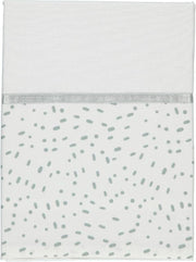Briljant Wieglaken Minimal Dots Allover Pink<br /> 75 x 100 cm