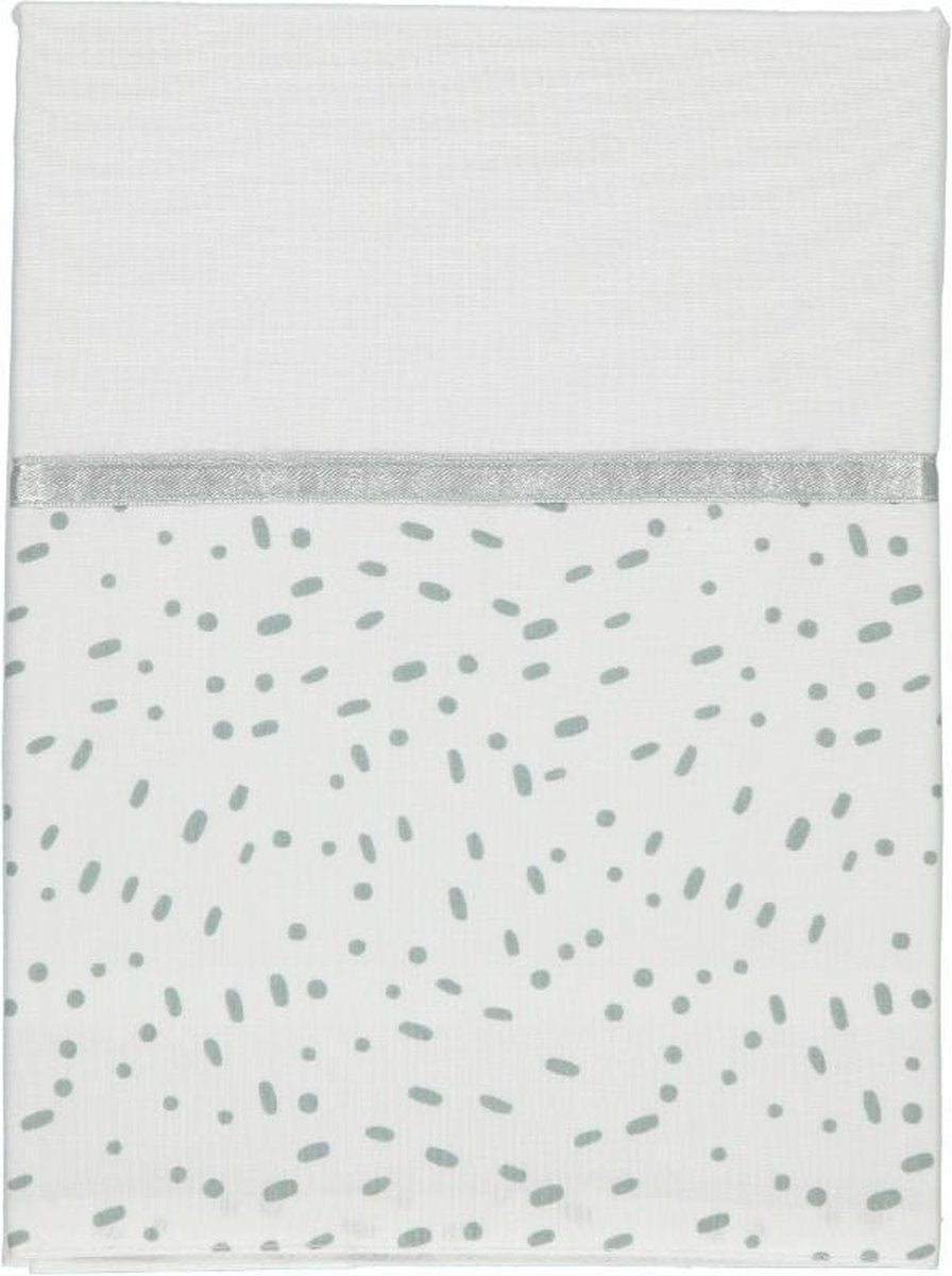 Briljant Wieglaken Minimal Dots Allover Pink<br /> 75 x 100 cm