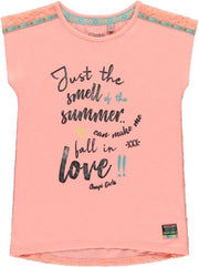 Quapi T-shirt Selin peach