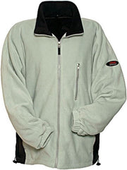 Anuy Fleece Jack Halifax Unisex Wit Maat M
