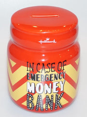 Hallmark Moneybank - Spaarpot IN CASE OF EMERGENCY