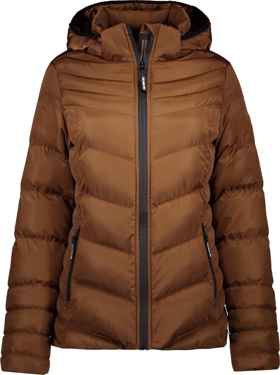 Cars Jeans  Alisha Vrouwen Jas Brown - Maat M