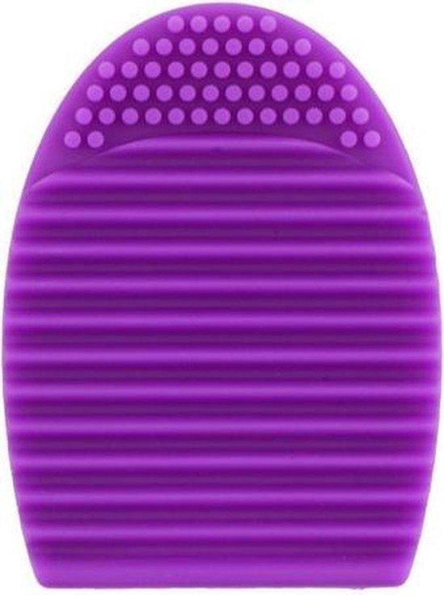 Make-up kwasten Reiniger - Make-Up Brush Cleaner  - BrushEgg - Kwastenreiniger - Penseelreiniger - Egg Paars