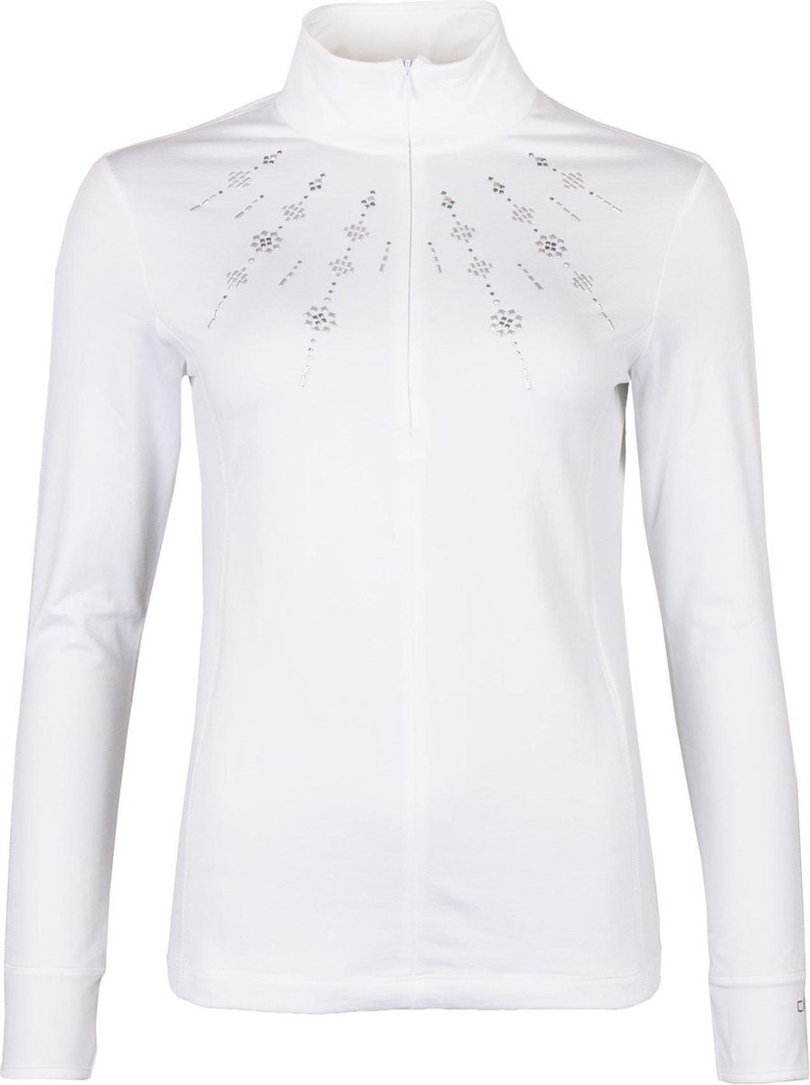 CMP Woman Carbonium Sweat  Wintersportpully - Maat XL  - Vrouwen - wit