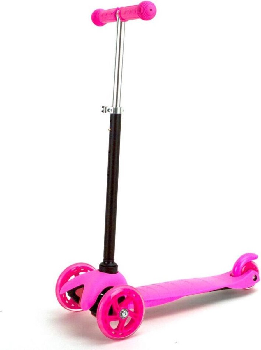 Alert Scooter Driewieler - Step - Roze - Maat ONE SIZE