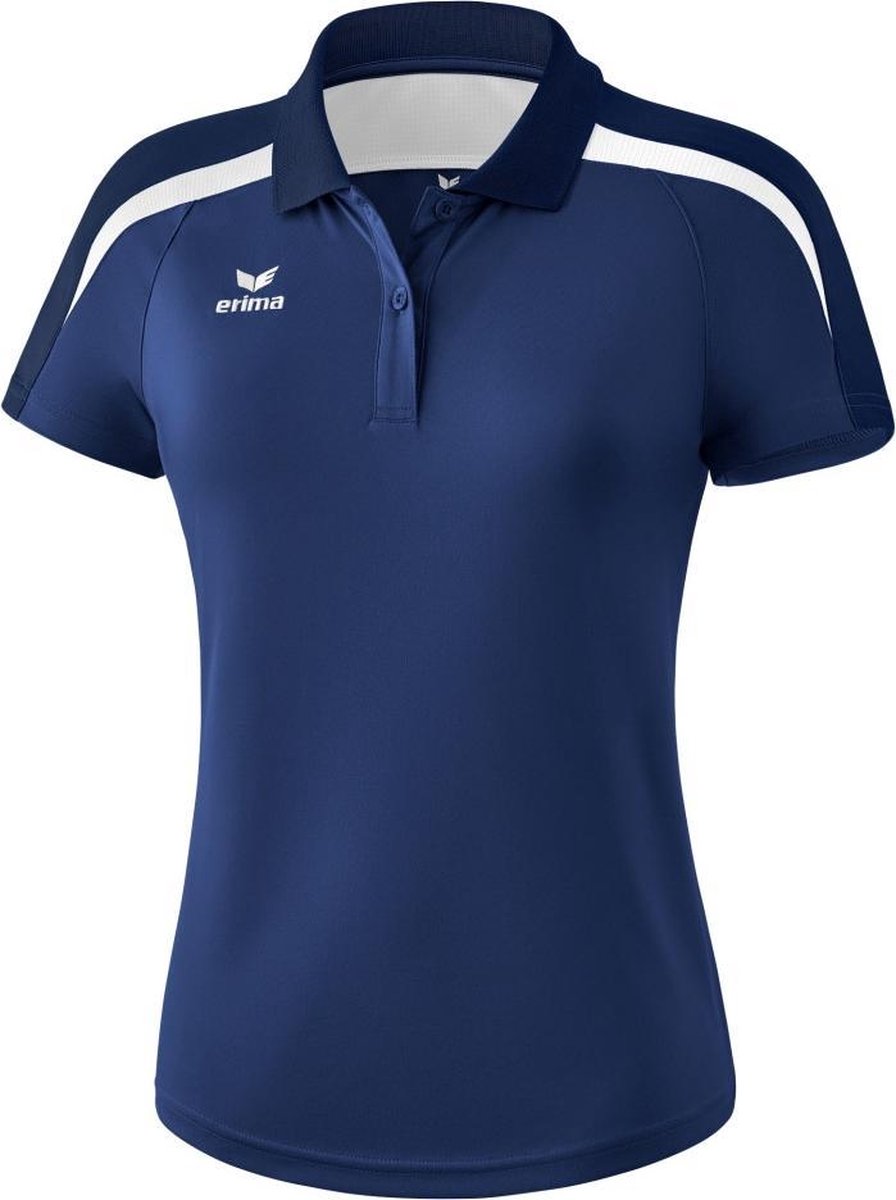 Erima Liga 2.0 Dames Polo - Voetbalshirts  - blauw donker - 40