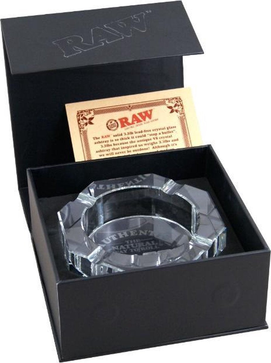 RAW Kristallen Asbak / Crystal Ashtray