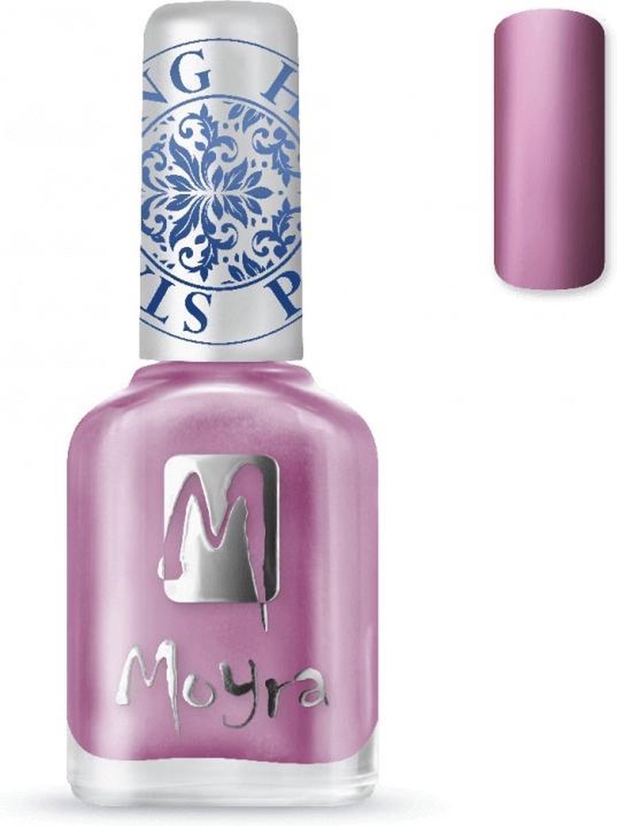 Moyra Stamping Nail Polish 12ml SP10 METALIC ROSE