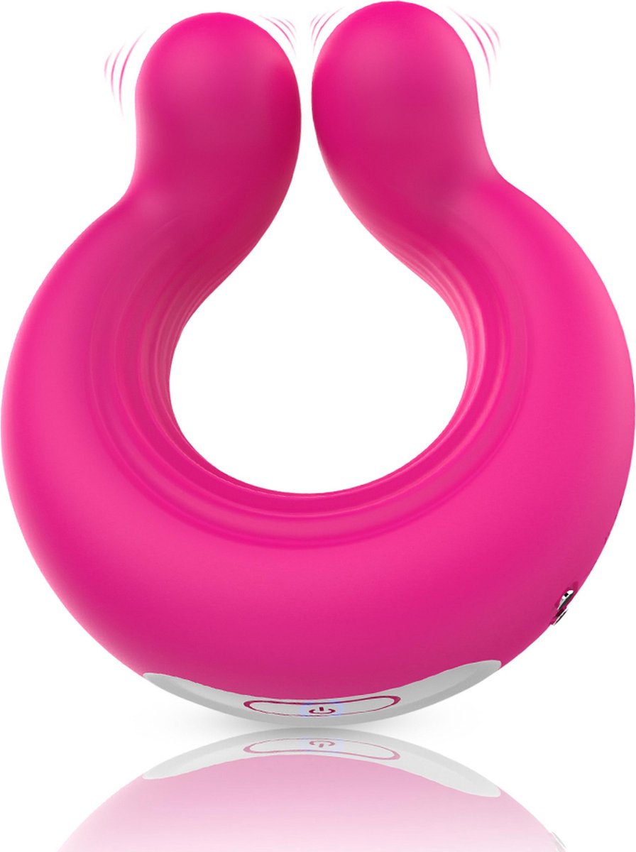Rozie Vibrerende Cockring Voor Mannen - Penisring - Clitoris Stimulator - Sex Toys