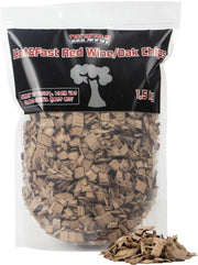 Rode Wijn/Eiken Rookchips 1.5 kg