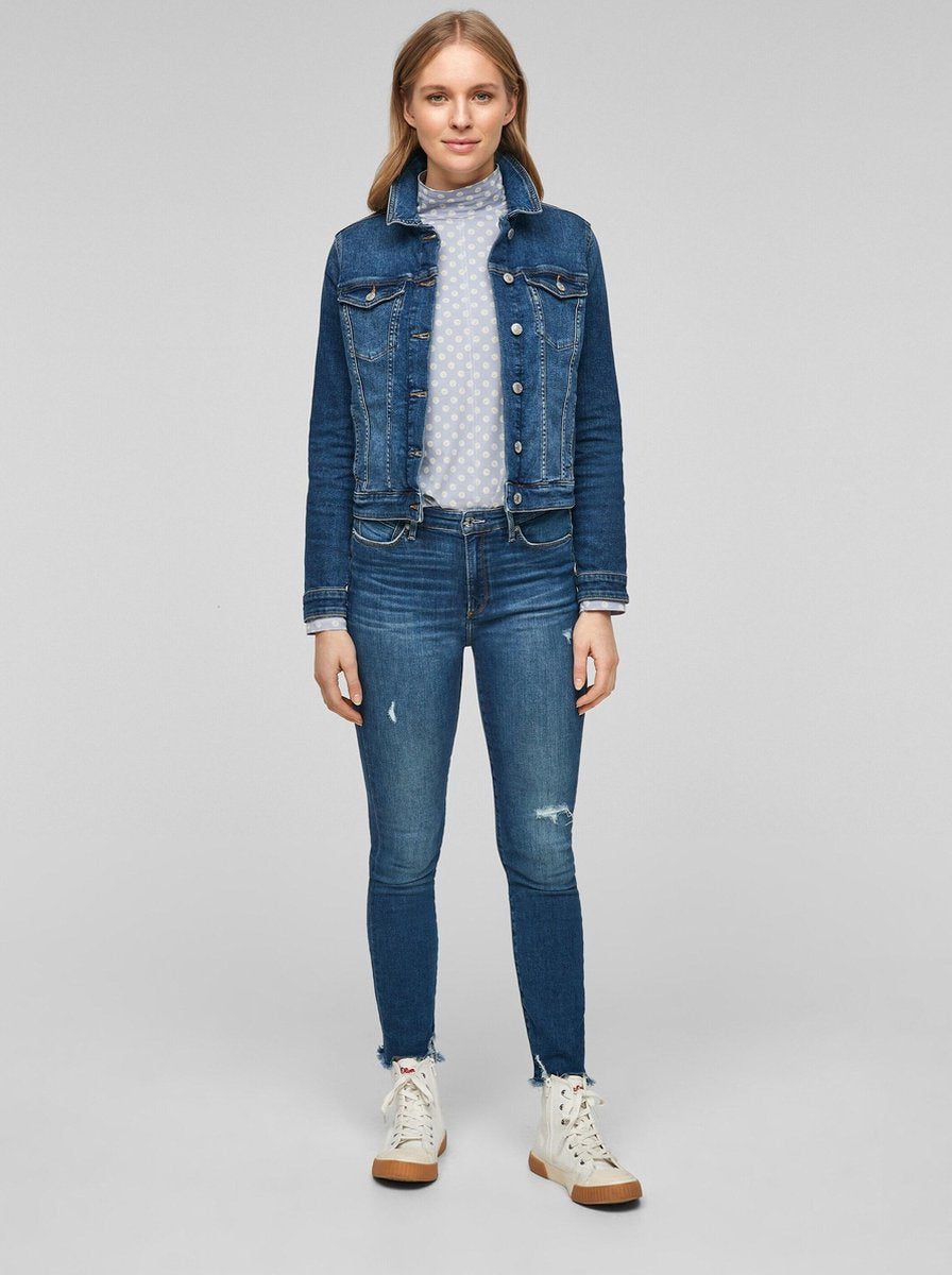 S.oliver shirt Wit-36 (S)