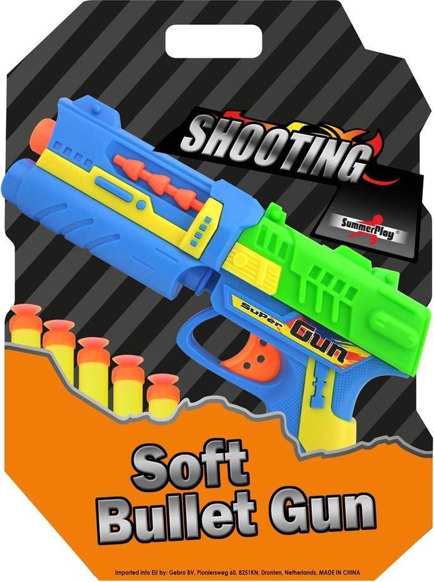 Soft bullet gun
