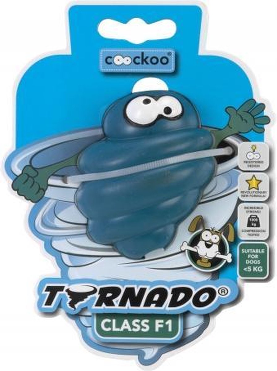 Tornado petrol Petrol rubber hondenspeelgoed maat S < 9kg