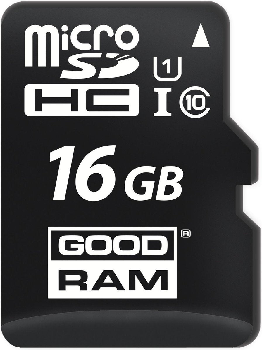 Goodram M1AA-0160R12 flashgeheugen 16 GB MicroSDHC Klasse 10 UHS-I