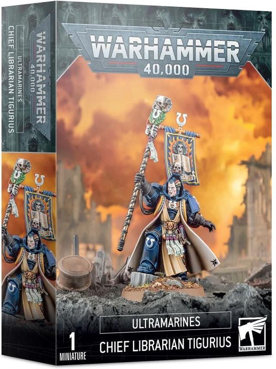 Games Workshop Ultramarine: Chief Librarian Tigurius