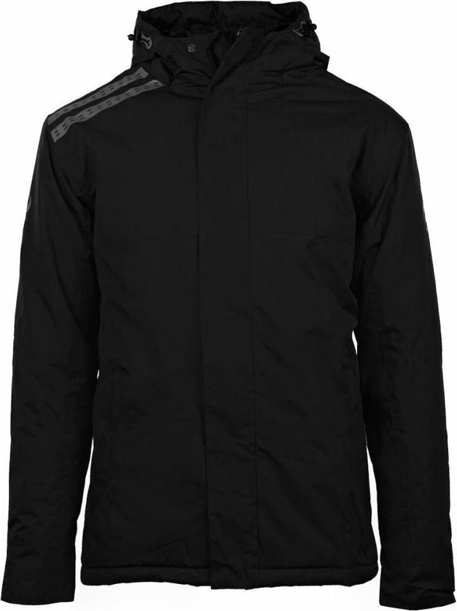 Heren Winterjas Jans Zwart / Grijs