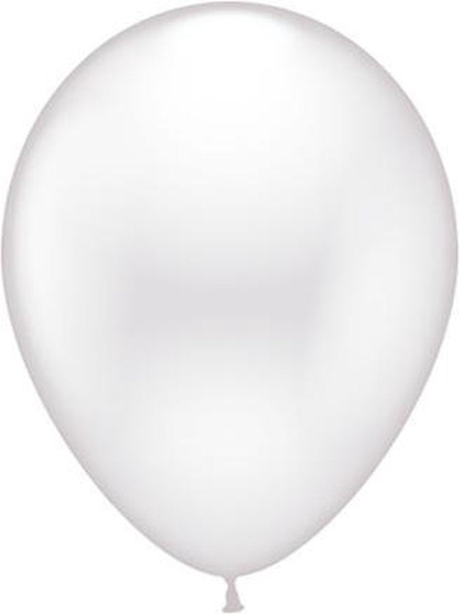 Doodadeals® | Parelwitte ballonnen | 10 stuks