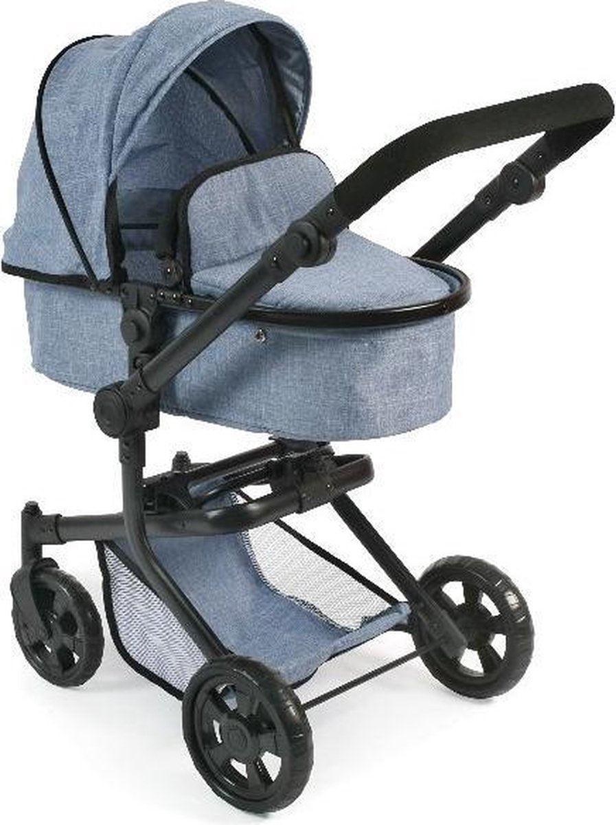 Chic 2000 poppenwagen Mika Jeans Bleu
