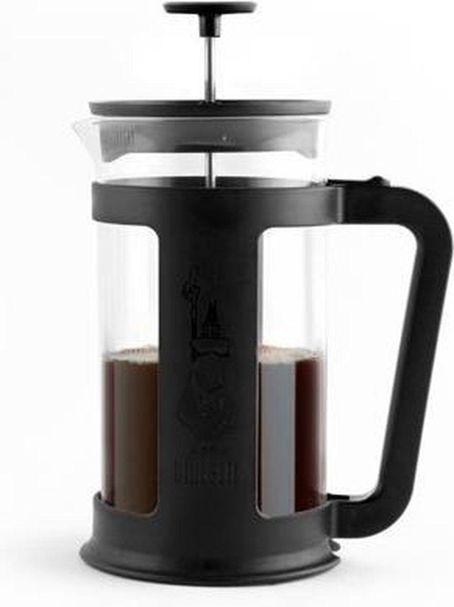 Bialetti French-Press - 0.35L - Zwart - Borosolicaat en Yourkitchen E-kookboek