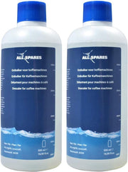 Delonghi Original EcoDecalk DLSC500 / AEG Vloeibare Ontkalker (2x 500ml) voor koffiemachines van AllSpares