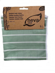 Bamboe Microvezel Schoonmaakdoek Ramen Groen - 400 gram/m² - 35 x 35 cm - 5 stuks