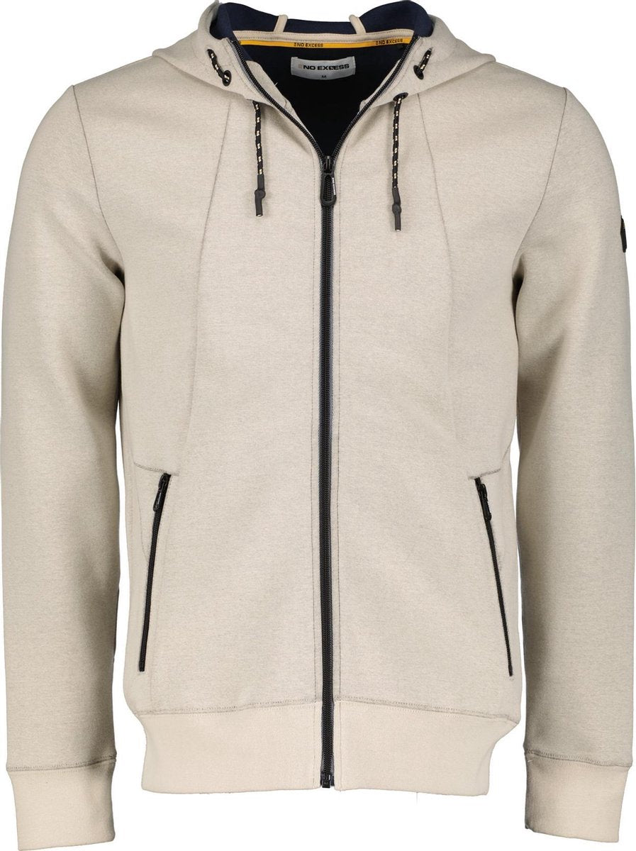 No Excess Vest - Modern Fit - Beige - 3XL Grote Maten
