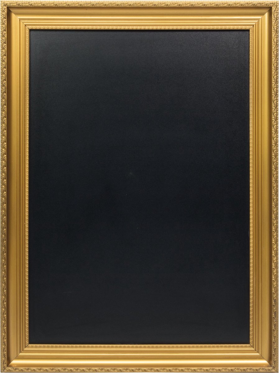 Wandkrijtbord Goud - 75x150 cm