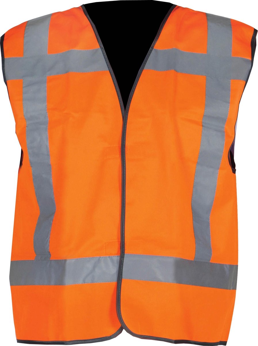 STØRVIK Verkeersregelaarshesje Reflecterend Veiligheidshesje Fluo Oranje - ONE SIZE - VESTFOLD