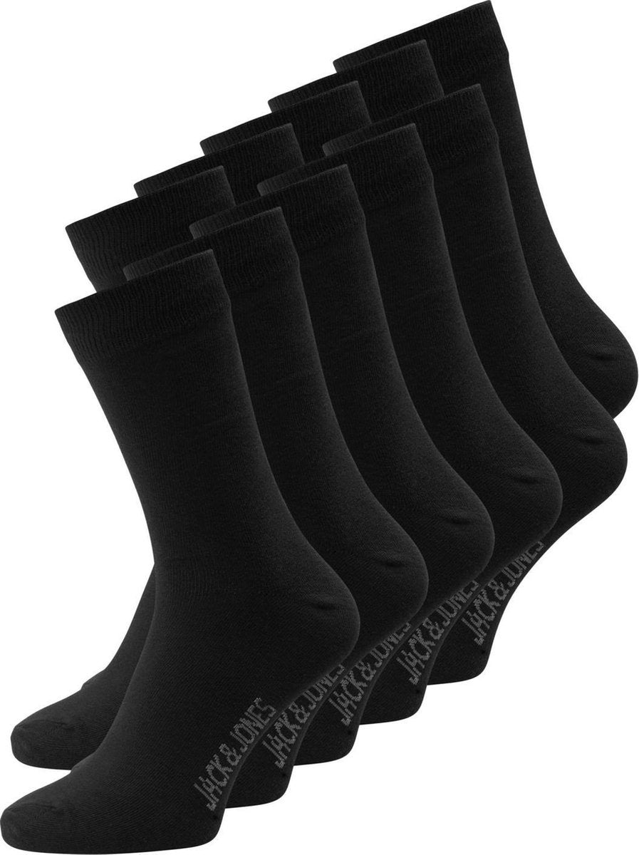 Jack and Jones Sokken Zwart 10 Paar - ONESIZE
