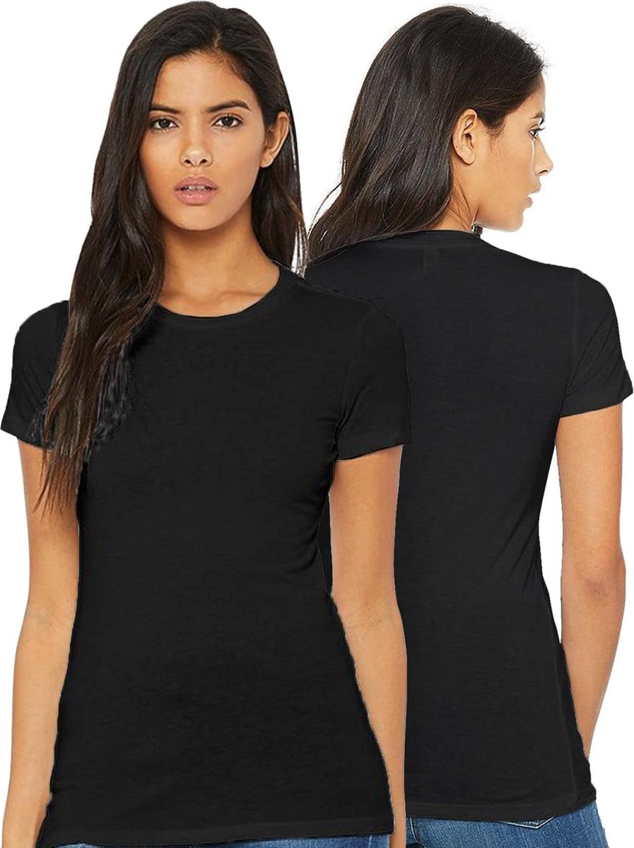 Krexs - Anti Zweet Shirt - Dames - Anti Transpirant - Okselpads - Zwart