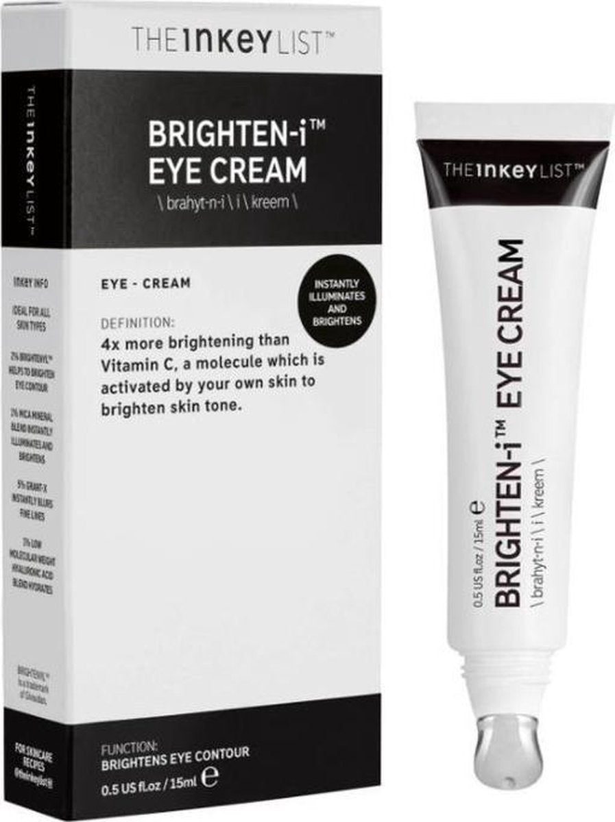 The Inkey List Brighten-I Eye Cream - oogcrème - oogverzorging