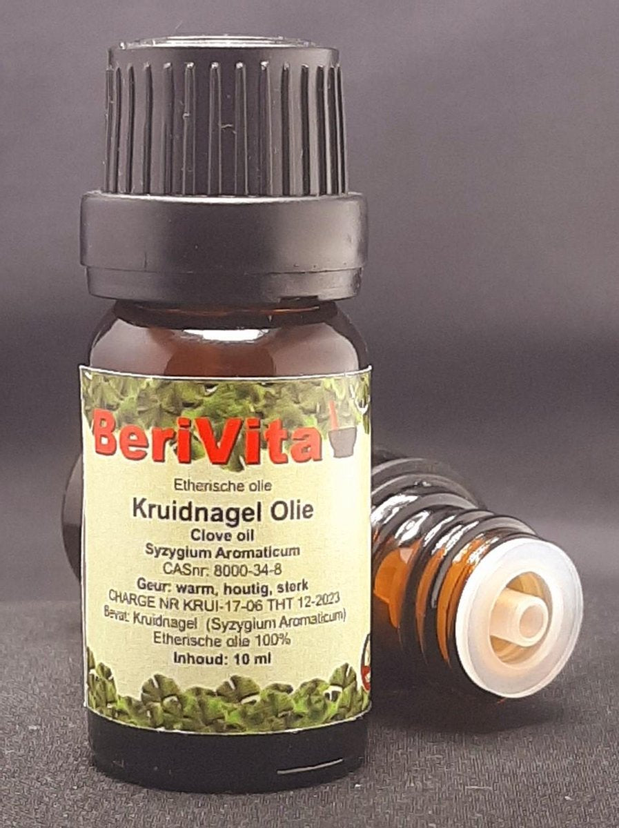 Kruidnagelolie 100% 10ml - Etherische Kruidnagelolie