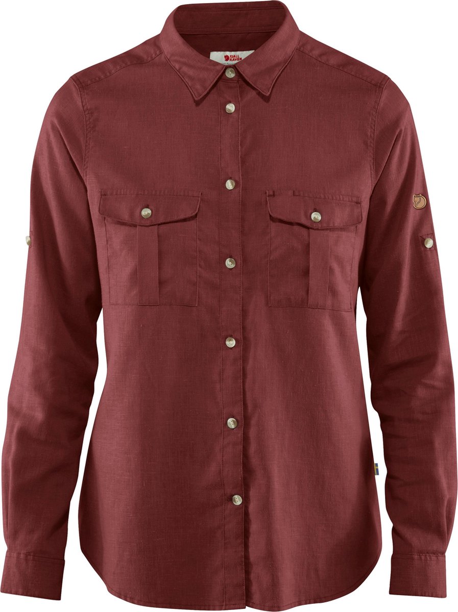 Fjallraven Ovik Travel Shirt LS Women – Dames - Blouse