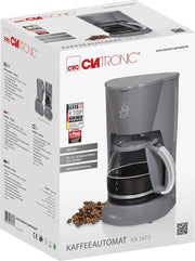 Clatronic KA 3473 Koffiezetapparaat Grijs Capaciteit koppen: 14