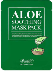 Benton Aloe Soothing Mask Pack 28 g (Set van 10 stuks)
