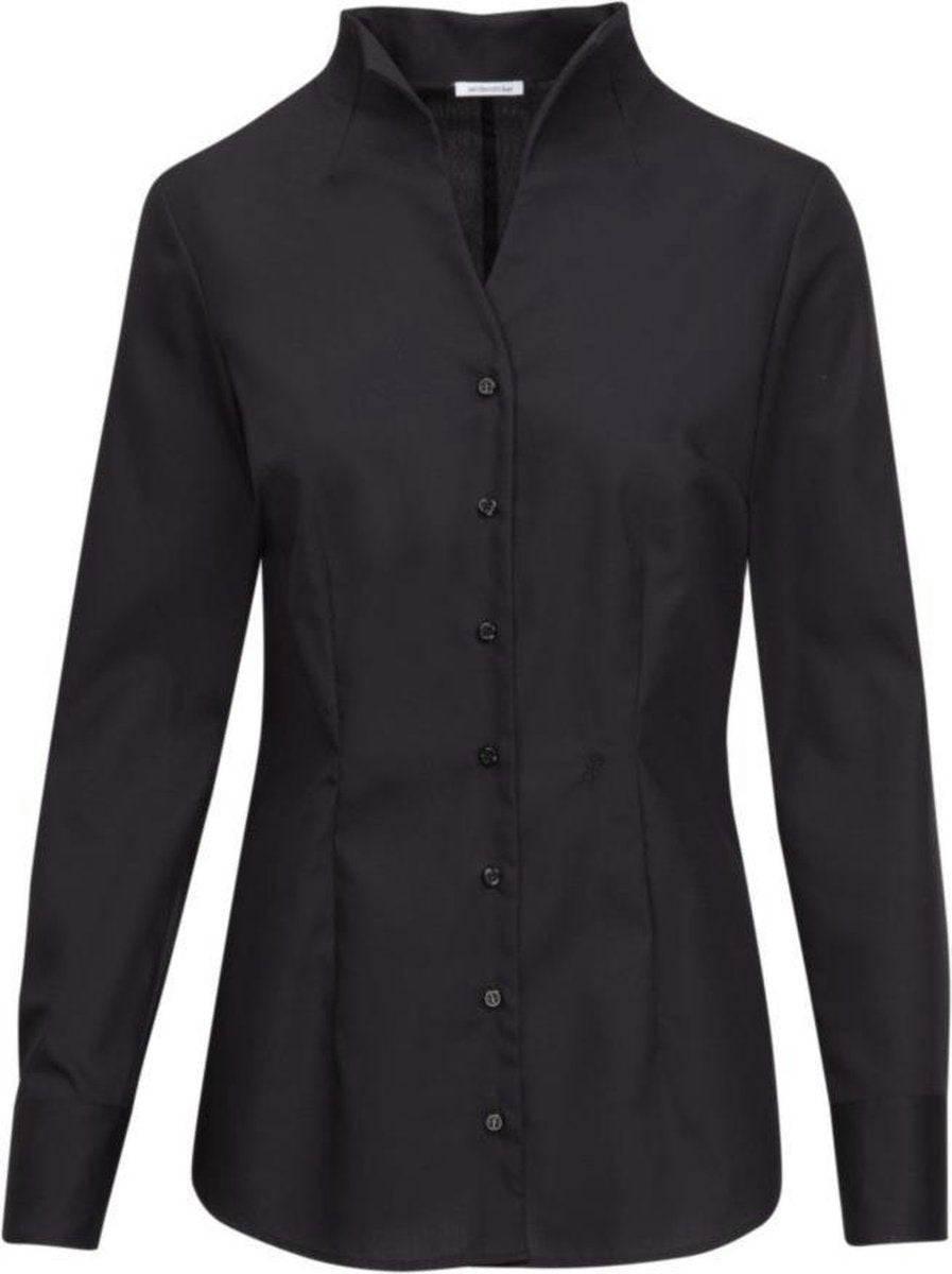 Seidensticker Black Swan overhemd bloes dames zwart- 36