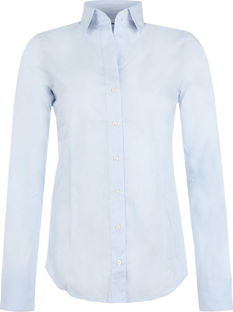 Steppin' Out Vrouwen Blouse Camilla Blauw Katoen Maat: XL