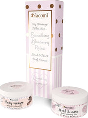 Nacomi_set Bori?1/2wkowy Sen Pianka Peelinguj?co-myj?ca S?odka Bori?1/2wka 100ml + Mus Do Cia?a Bori?1/2wkowy Sernik 100ml