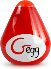 Gvibe Textured And Reusable Egg - Red | G-VIBE